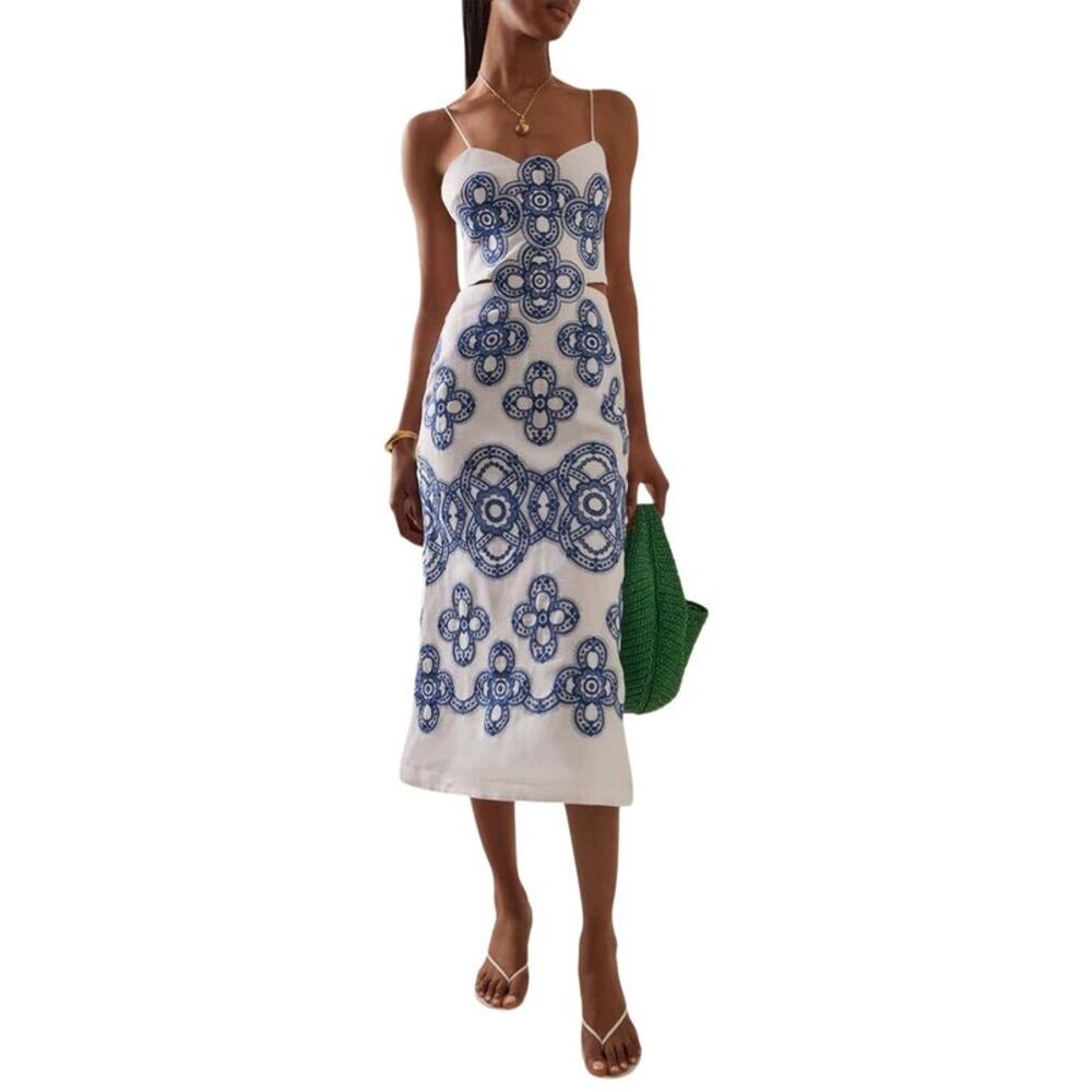 Anette Womens Midi Dress